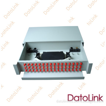 Optical Fiber Slidable Rack Mount Type Patch Panel 48 Cores